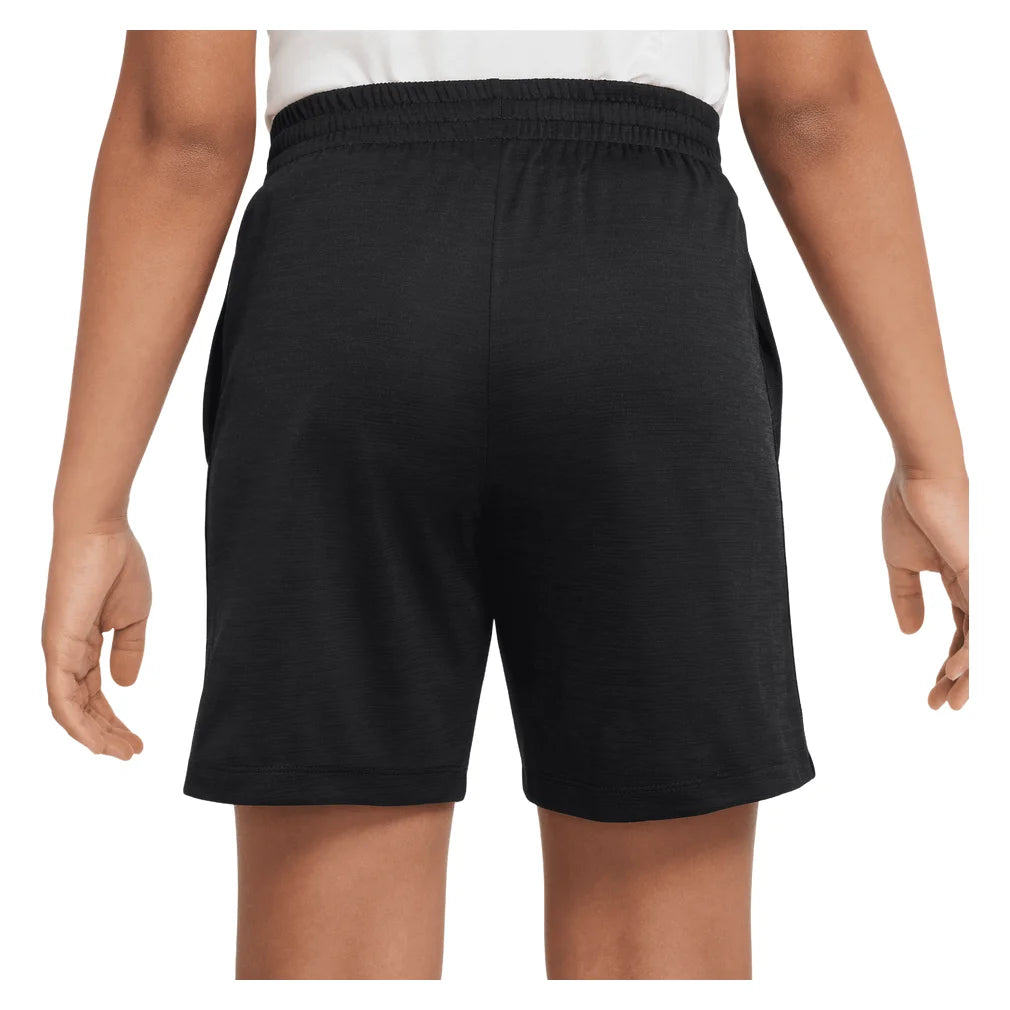 Boys' Dri-FIT Multi Heather Training Shorts Black, Nike, Pickleball Express, HF9006-010BH26-1