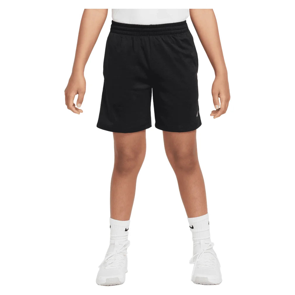 Boys' Dri-FIT Multi Heather Training Shorts Black, Nike, Pickleball Express, HF9006-010BH26-3