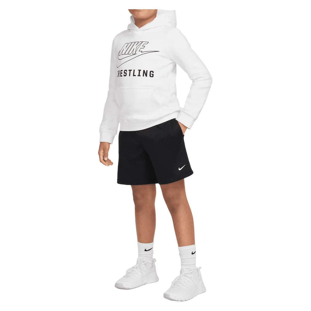 Boys' Dri-FIT Multi Heather Training Shorts Black, Nike, Pickleball Express, HF9006-010BH26-4