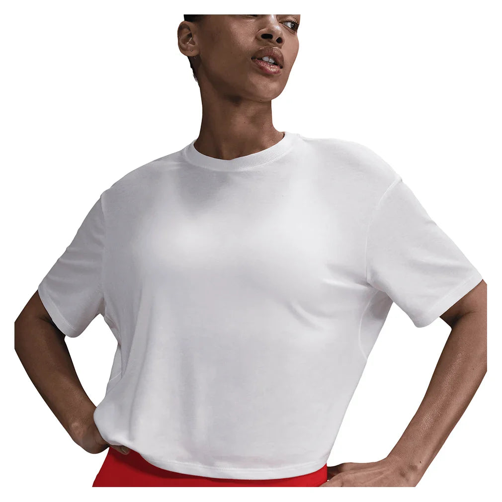 Women's One Relaxed Dri-FIT Cropped Short Sleeve Top