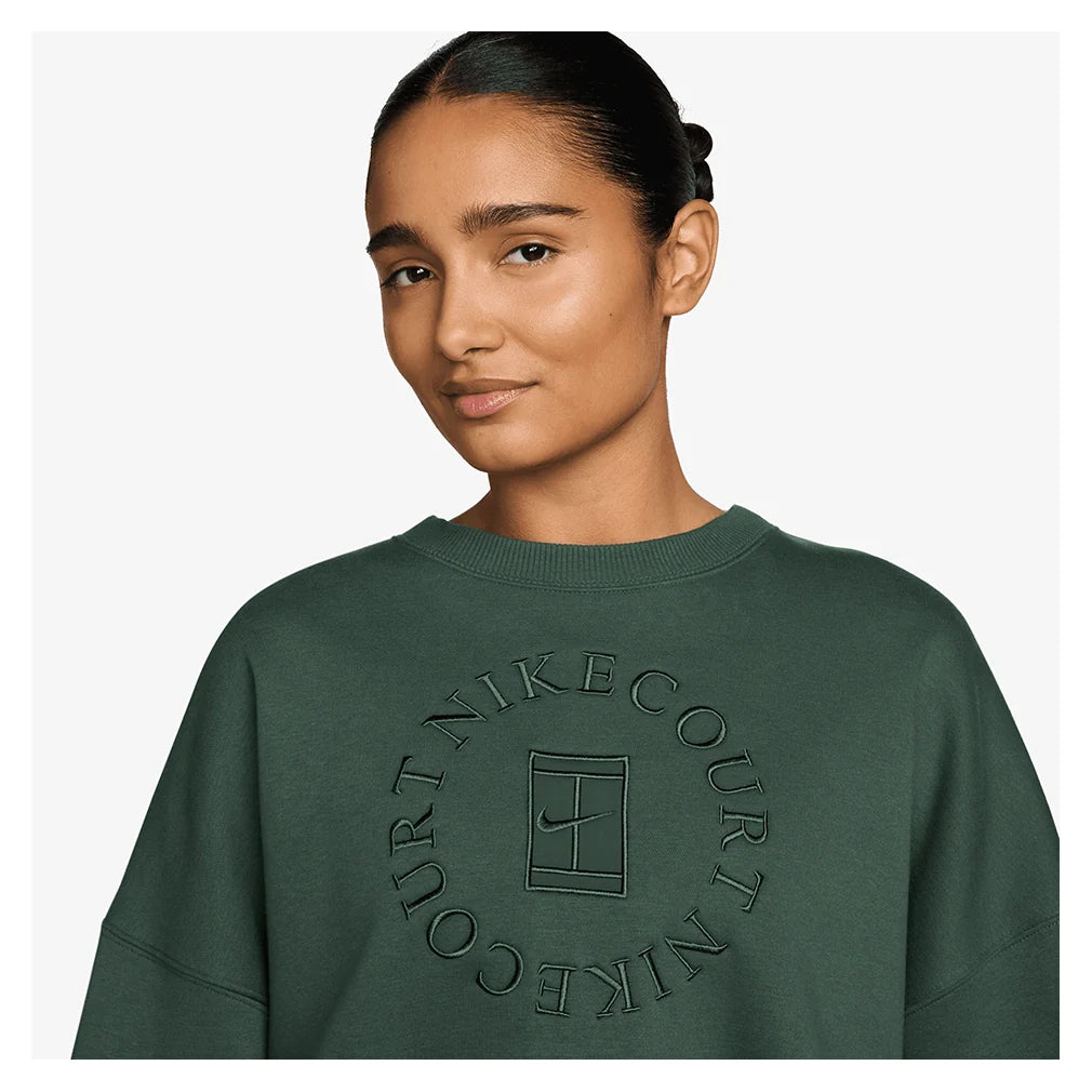 Women's Court Heritage Phoenix Fleece Oversized Long Sleeve Crew