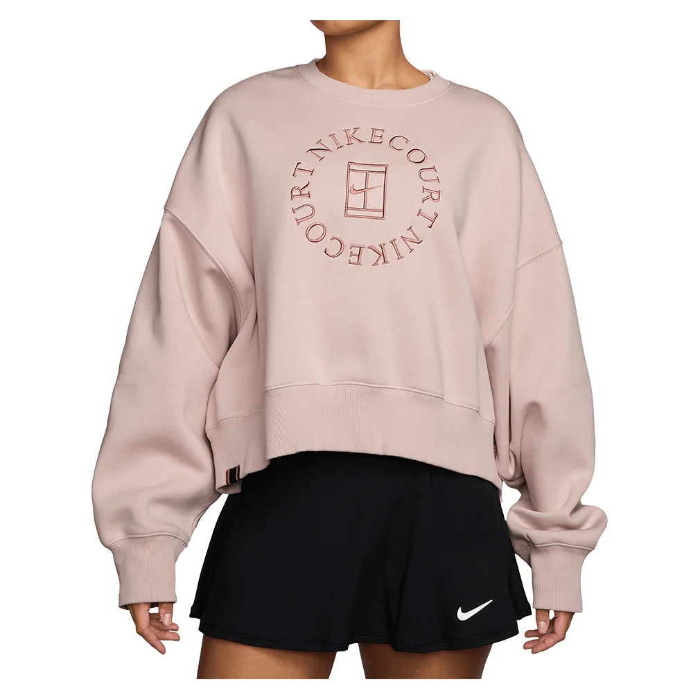 Women's Court Heritage Phoenix Fleece Oversized Long Sleeve Crew