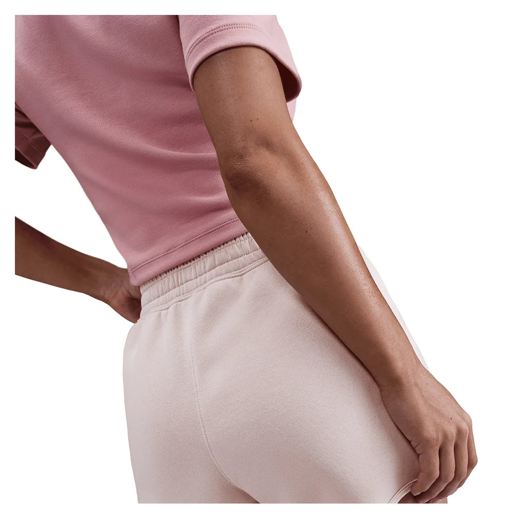Women's Court Heritage Mid-Rise Fleece Shorts Silt Red