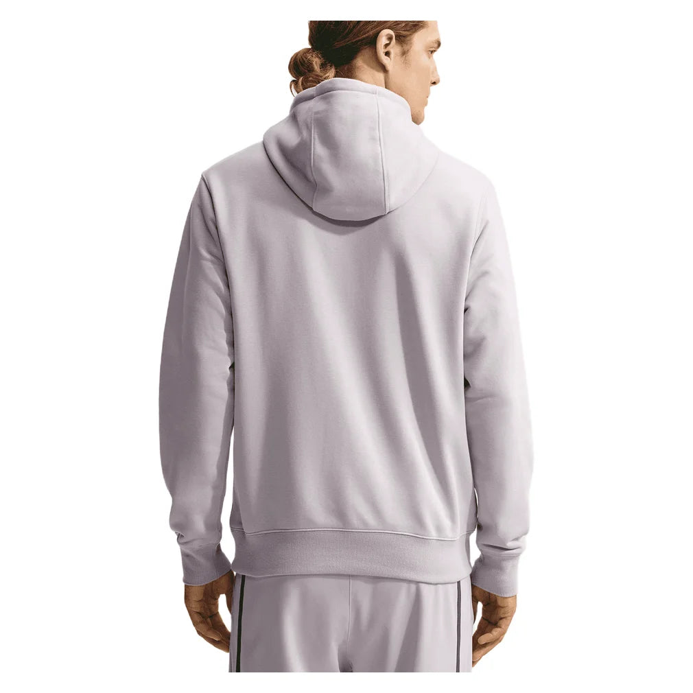 Men's Court Dri-FIT Heritage Fleece Pullover Hoodie Silver Lilac and Taupe Grey, Nike, Pickleball Express, HM6759-022H26-1