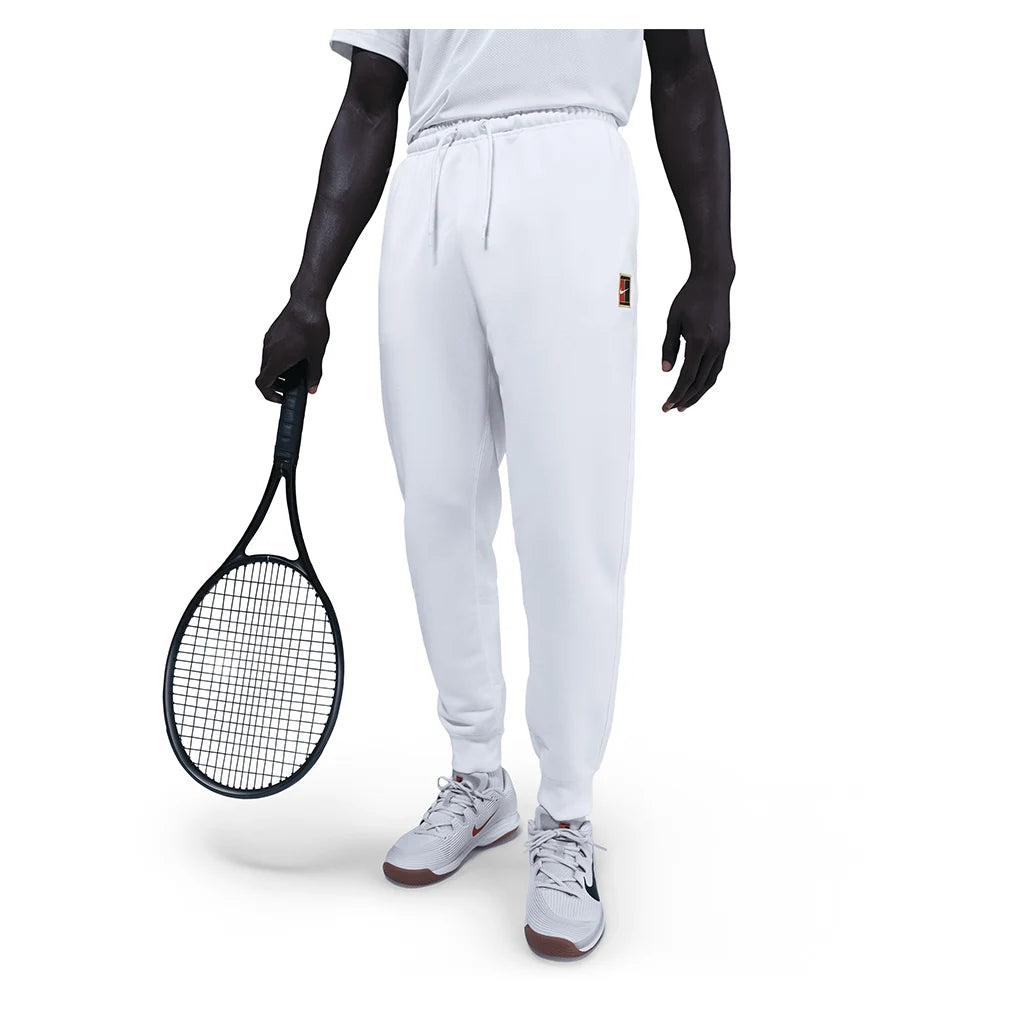Men's Court Dri-FIT Heritage Fleece Jogger Pant White