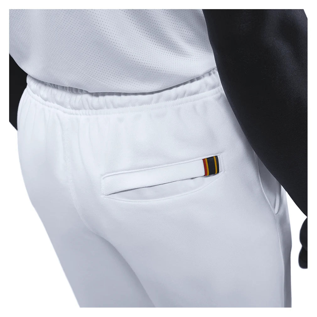 Men's Court Dri-FIT Heritage Fleece Jogger Pant White