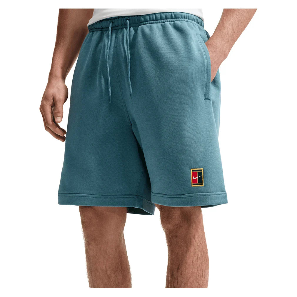 Men's Court Dri-FIT Heritage Fleece Short Smokey Blue