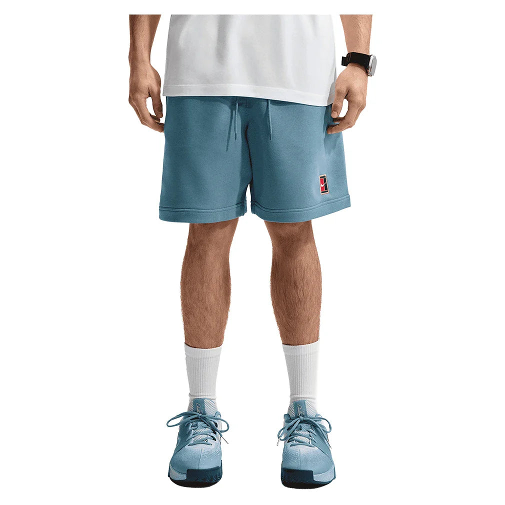 Men's Court Dri-FIT Heritage Fleece Short Smokey Blue