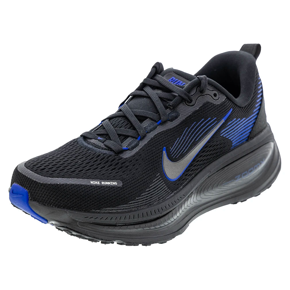 Men's Vomero 18 Running Shoes Black and Game Royal