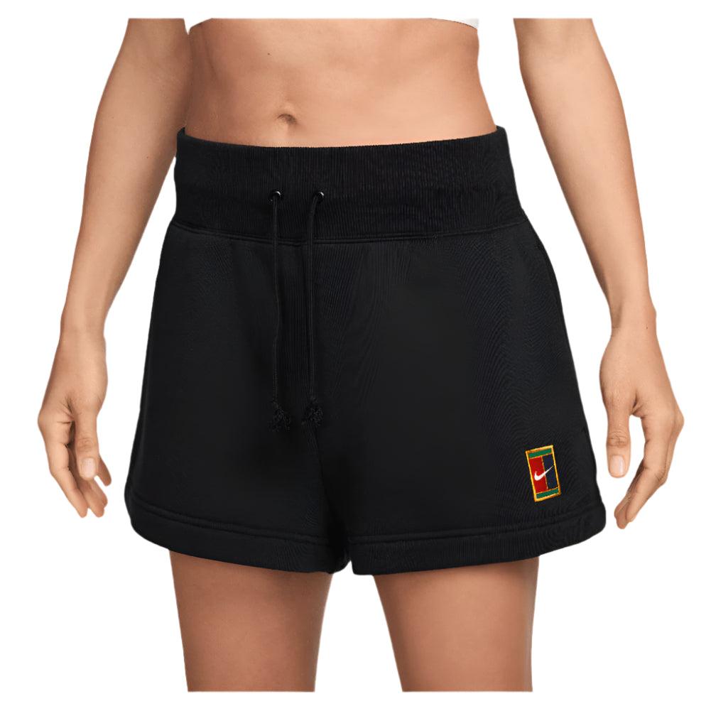Women's Court High-Waisted Heritage Phoenix Fleece Shorts Black