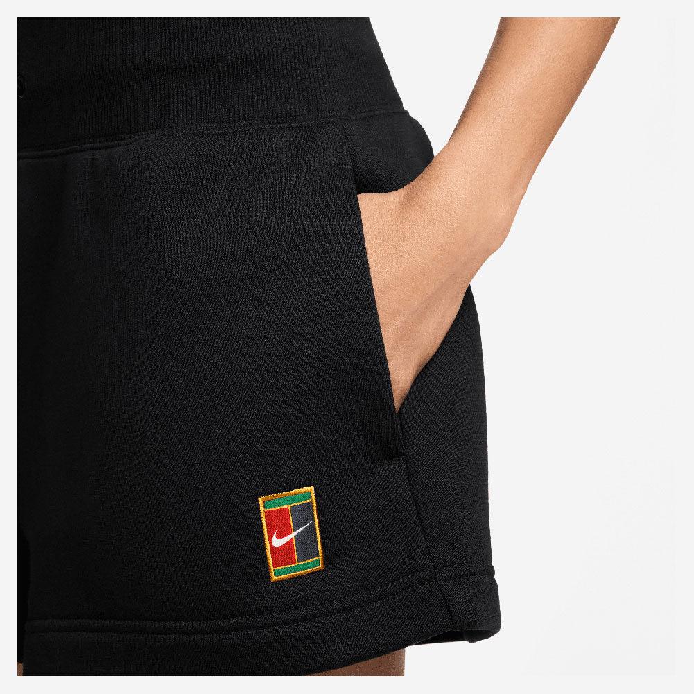 Women's Court High-Waisted Heritage Phoenix Fleece Shorts Black
