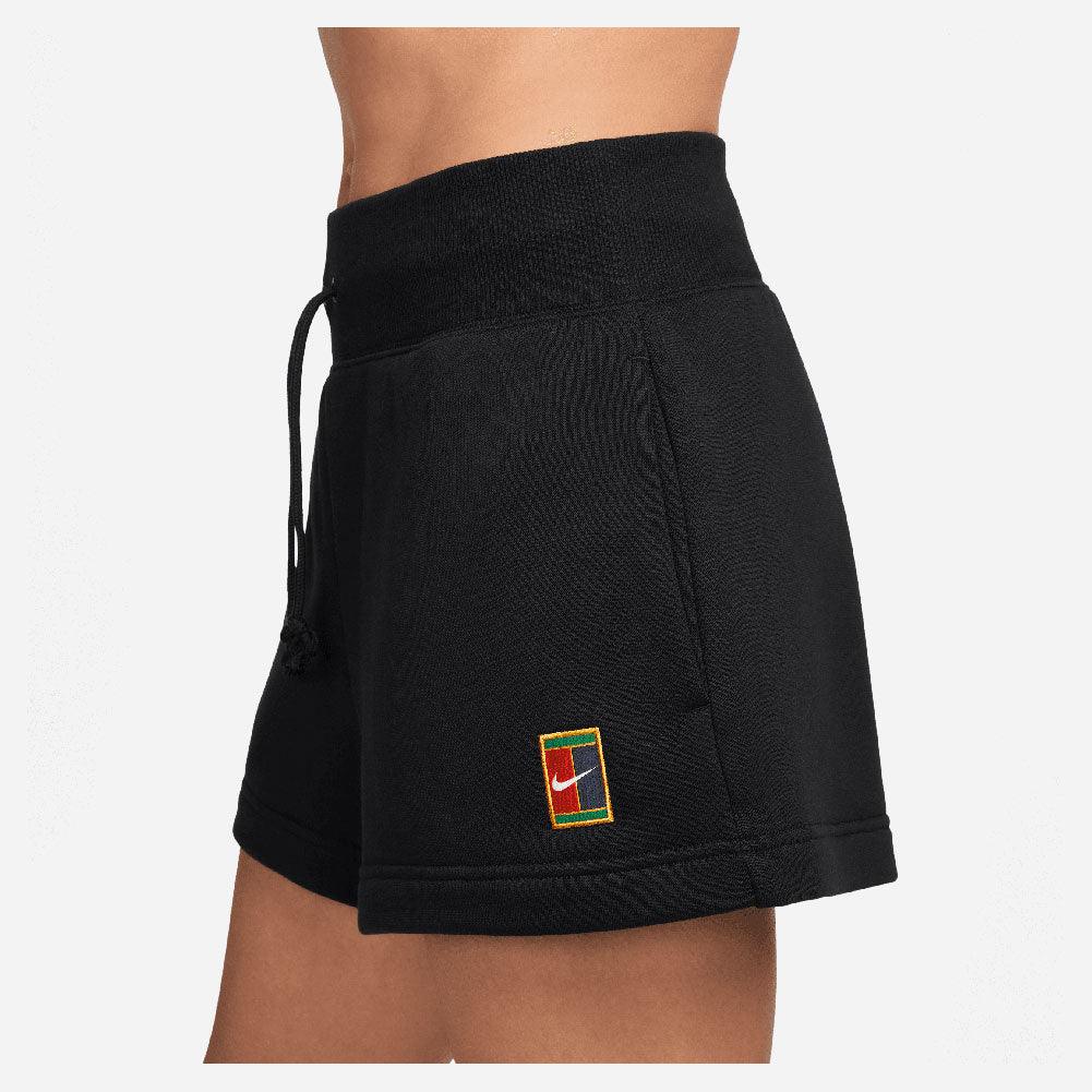 Women's Court High-Waisted Heritage Phoenix Fleece Shorts Black