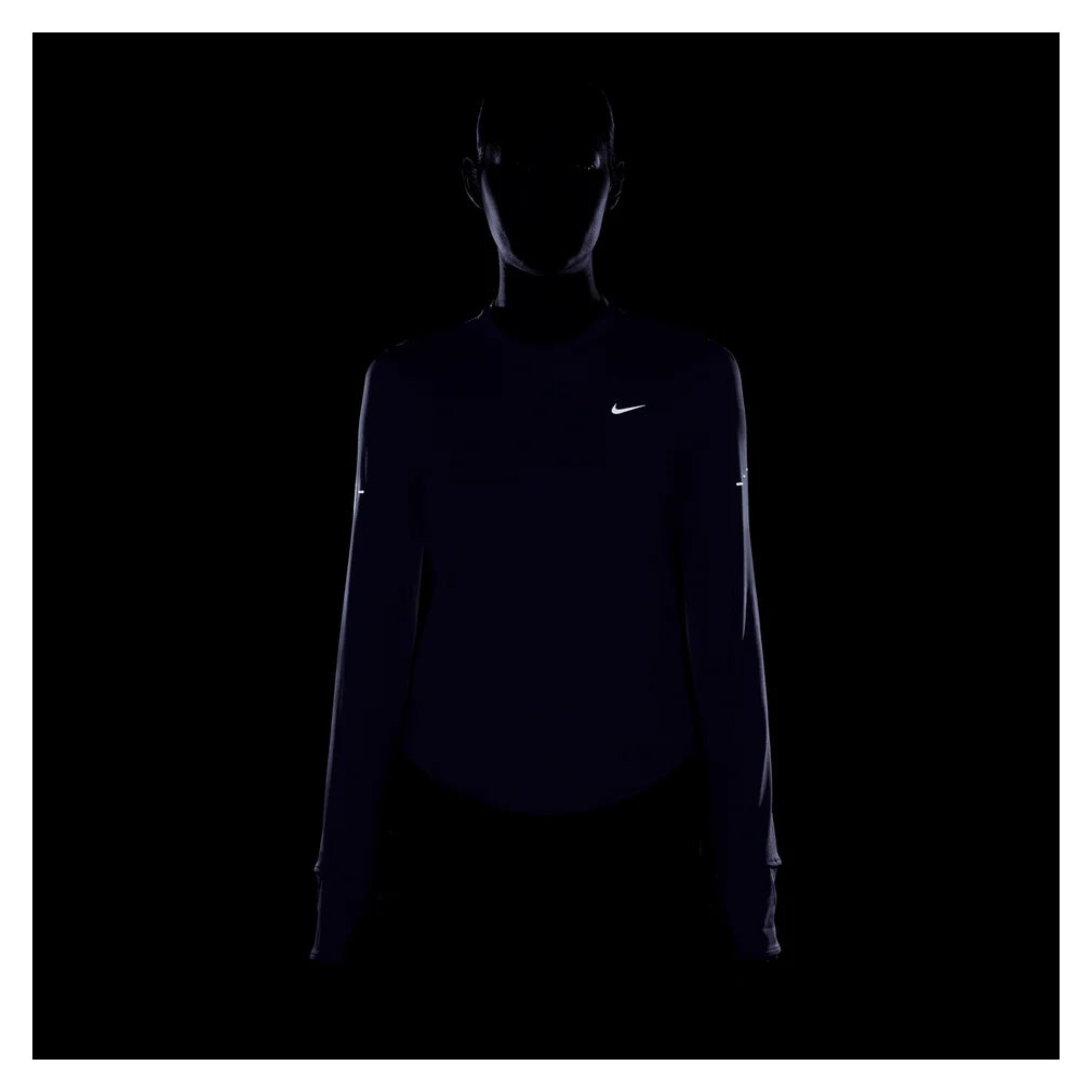Women's Swift Dri-FIT UV Long-Sleeve Crew-Neck Running Top, Nike, Pickleball Express, HQ0503-H26-6