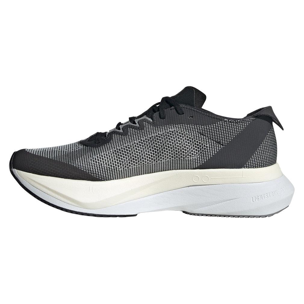 Women's Adizero Boston 12 Running Court Shoes Core Black and White