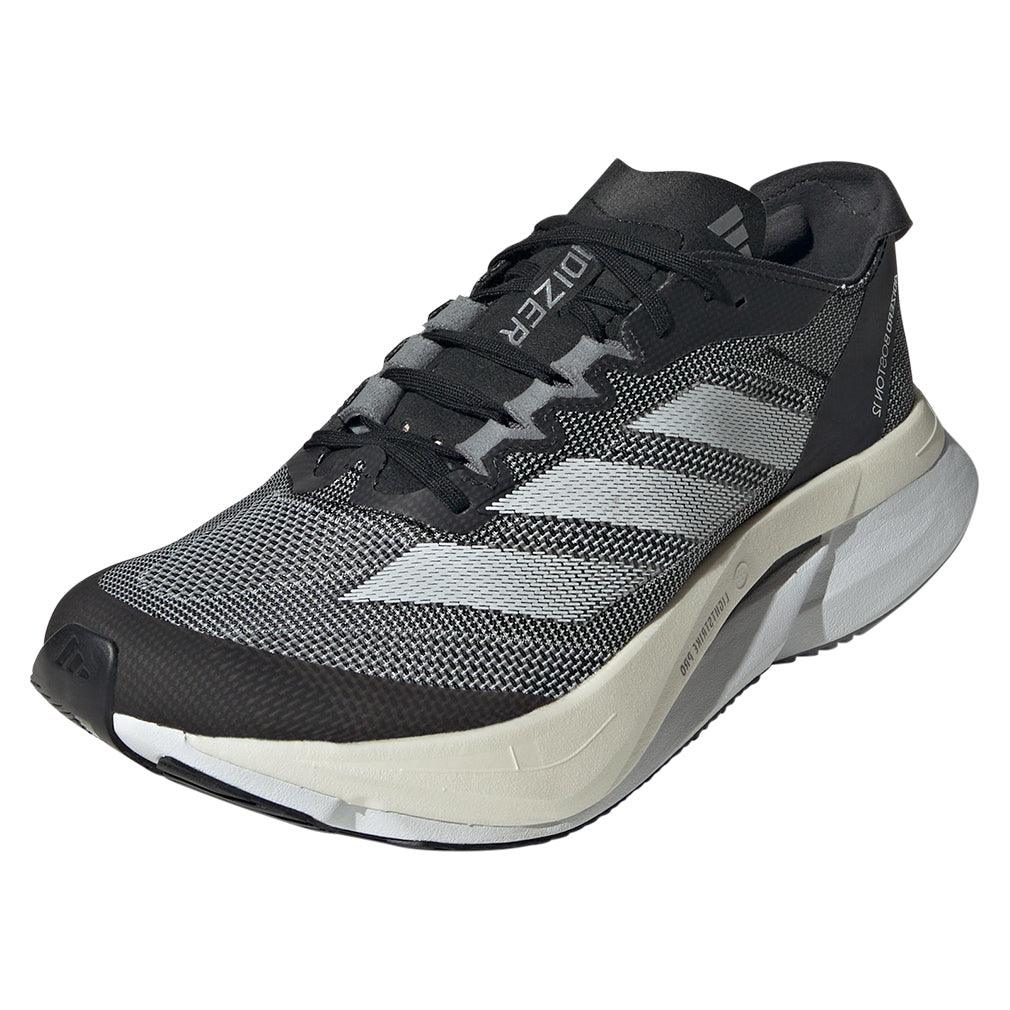 Women's Adizero Boston 12 Running Court Shoes Core Black and White