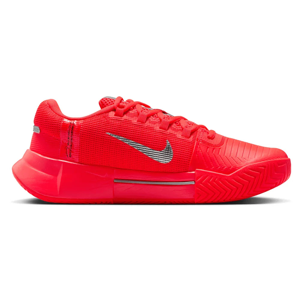 Women's Zoom GP Challenge 1 PRM New York Shoes Bright Crimson and Metallic Silver