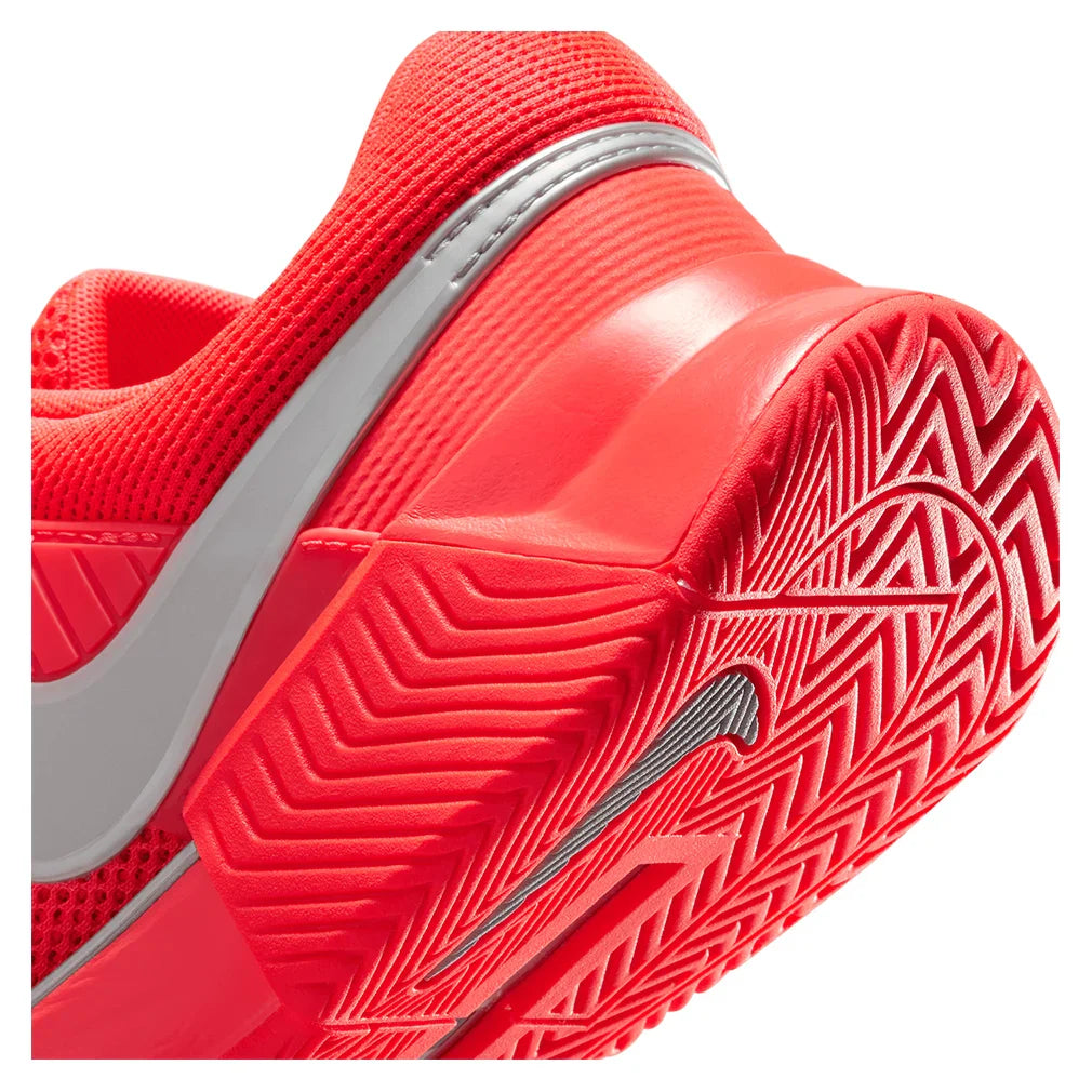 Women's Zoom GP Challenge 1 PRM New York Shoes Bright Crimson and Metallic Silver