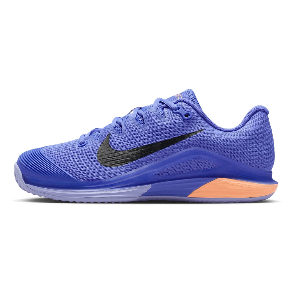Women's Zoom Vapor 12 Clay Shoes Sapphire and Black