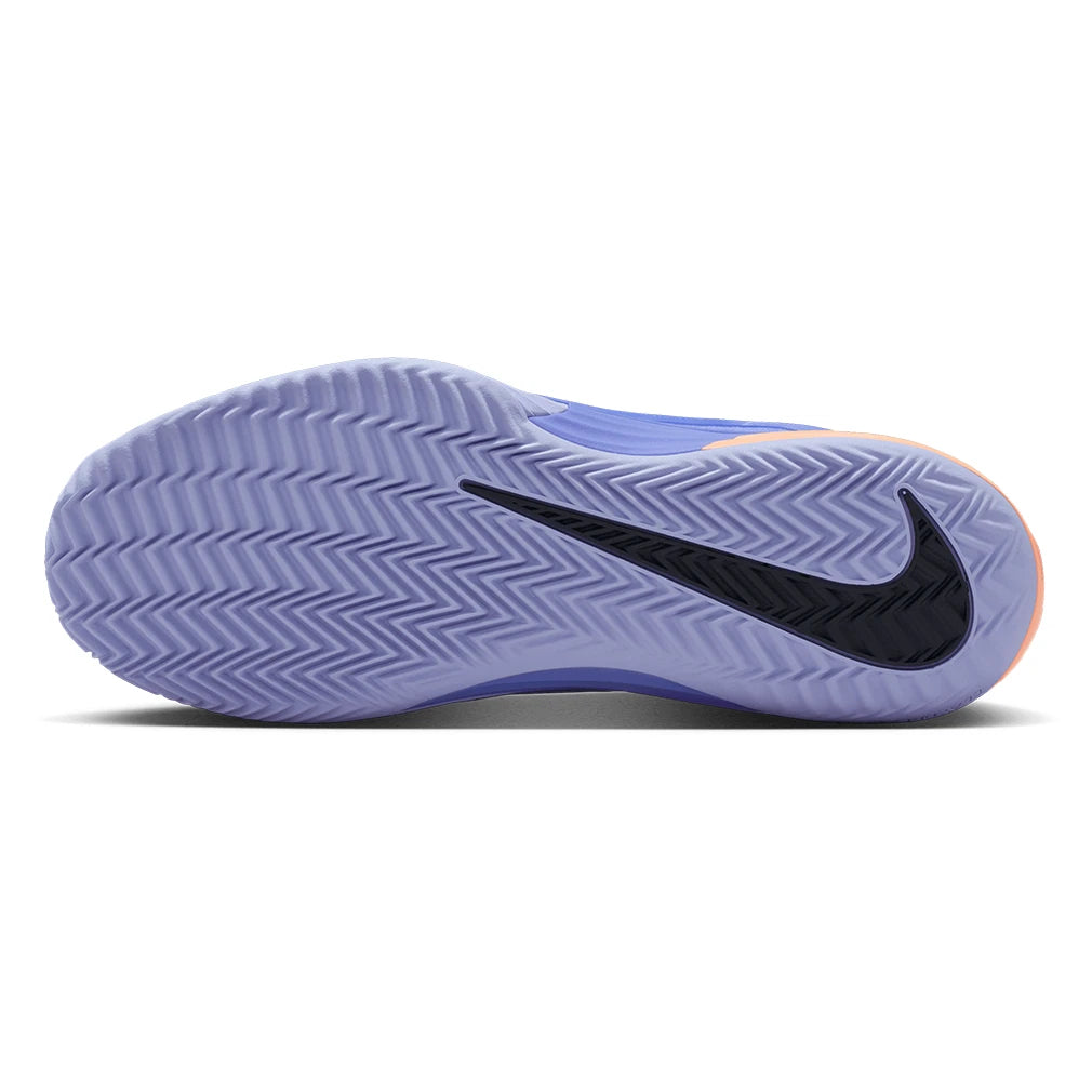 Women's Zoom Vapor 12 Clay Shoes Sapphire and Black