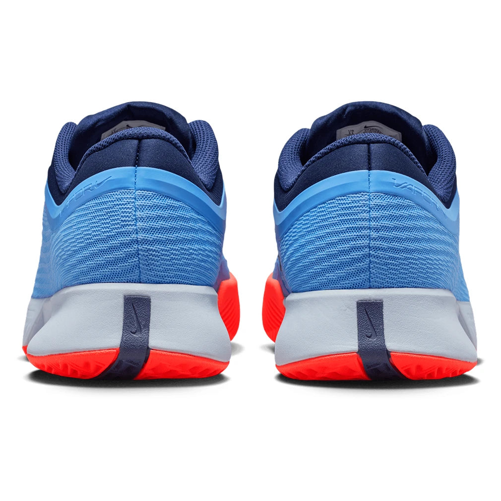 Men's Zoom Vapor Pro 3 Clay Shoes University Blue and Midnight Navy