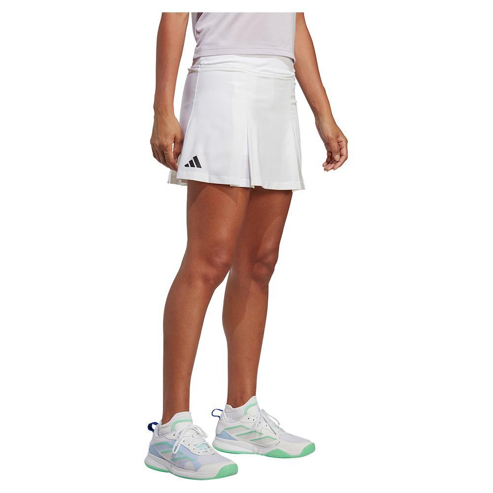 Women's Club Pleated Skort White
