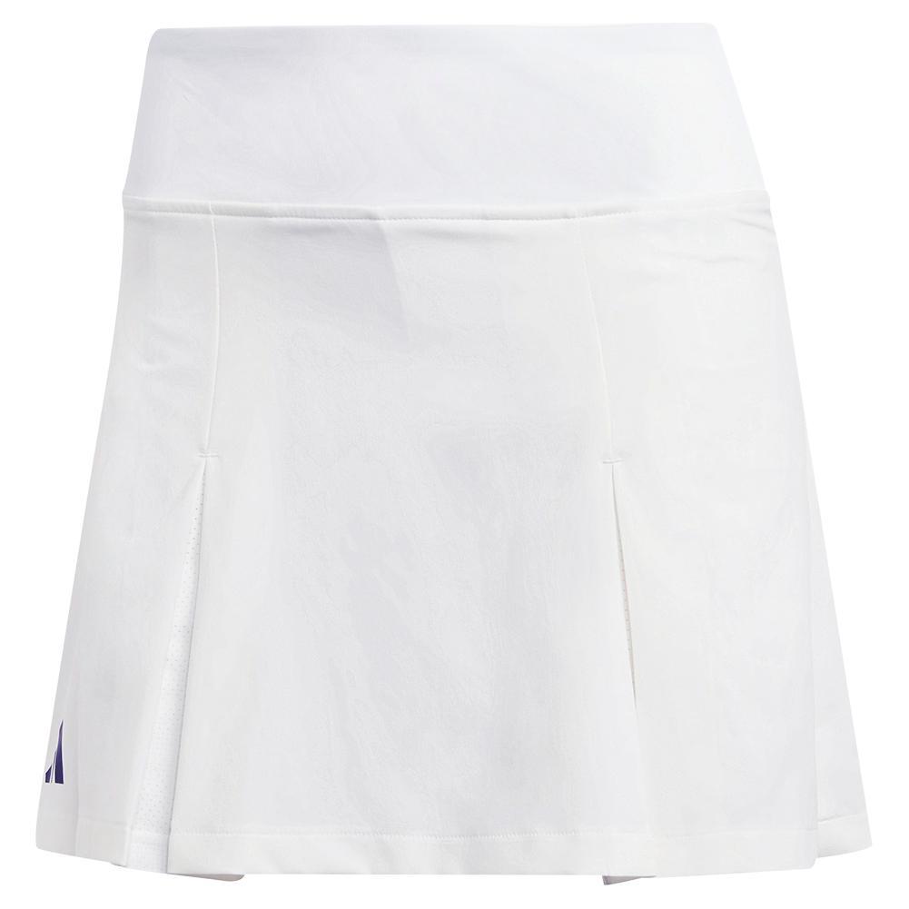 Women's Club Pleated Skort White
