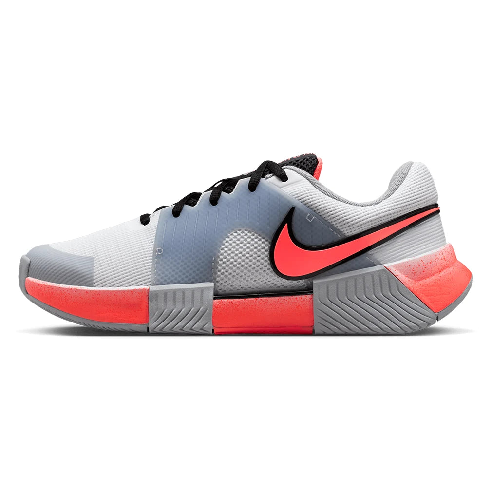 Women's Zoom GP Challenge 1 Premium Shoes White and Hot Lava