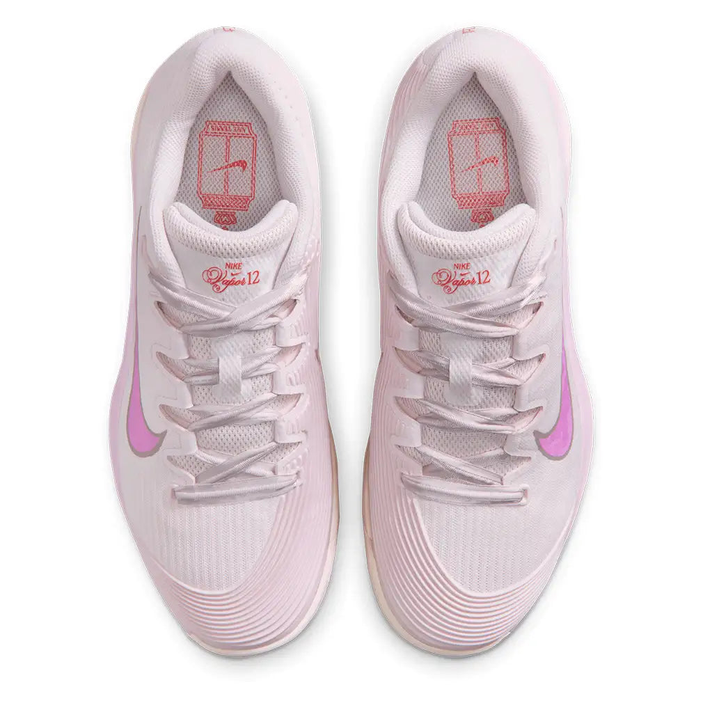Women's Paris Vapor 12 Premium Court Shoes Pearl Pink and Lt Magenta