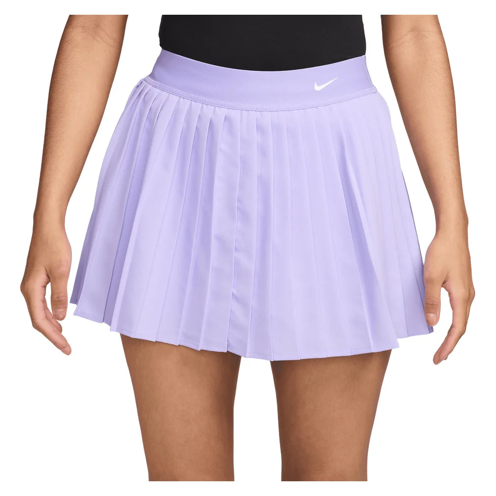 Women's Dri-FIT Victory High Rise Pleated Skort, Nike, 580 Purple Pulse/White, Pickleball Express, HV9951-H26-580-PURPLE-PULSE-WHITE-1