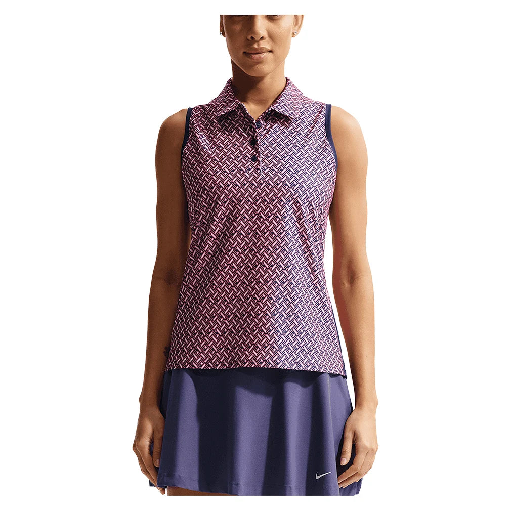 Women's Dri-FIT Victory Sleeveless Print Polo