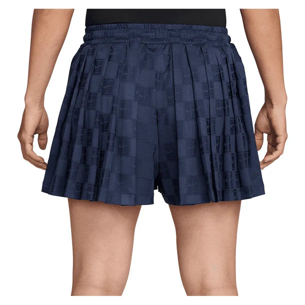 Women's Dri-FIT Court Collection High Rise Short Midnight Navy