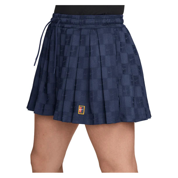 Women's Dri-FIT Court Collection High Rise Short Midnight Navy