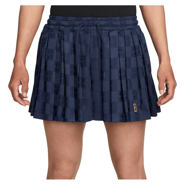 Women's Dri-FIT Court Collection High Rise Short Midnight Navy