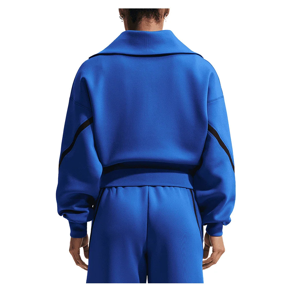 Women's Court Dri-FIT Advantage Full Zip Jacket Old Royal and White