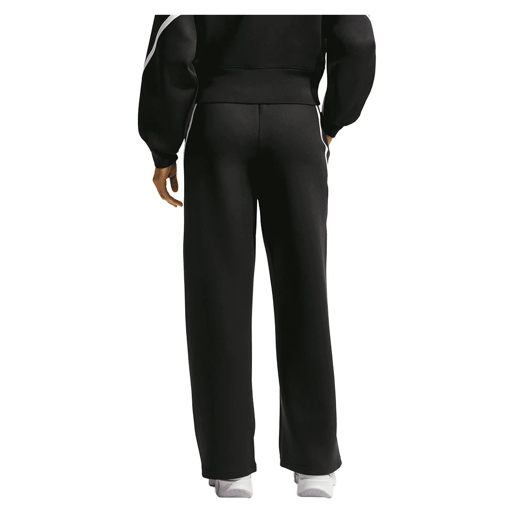 Women's Court Dri-FIT Advantage Mid Rise Pant Black and White