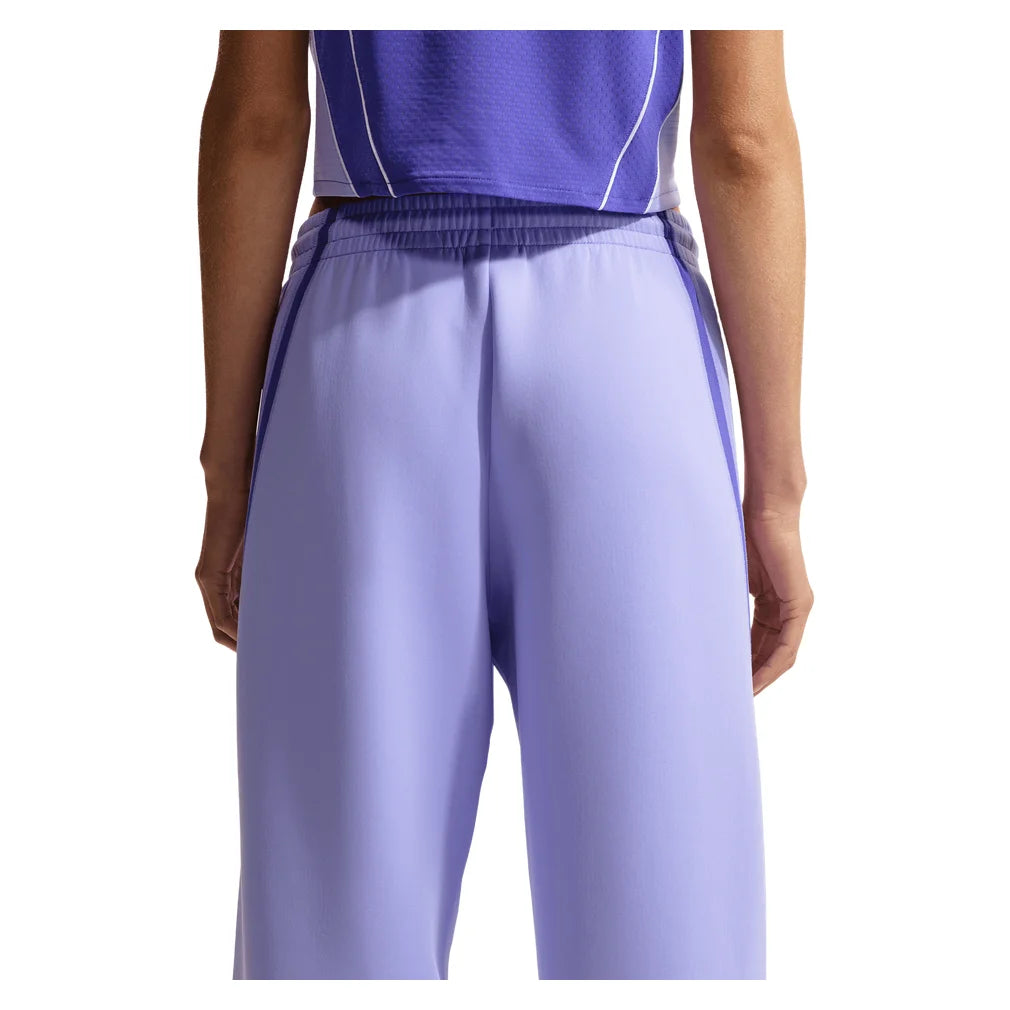 Women's Court Dri-FIT Advantage Mid-Rise Pant Purple Pulse and Black, Nike, Pickleball Express, IB0782-580H26-1
