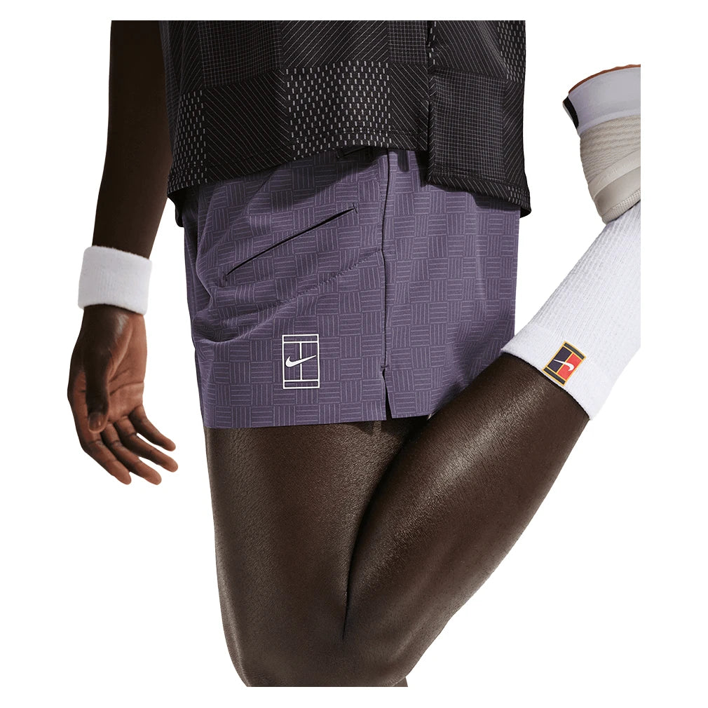 Men's Court Dri-FIT Advantage Print 6 Inch Short