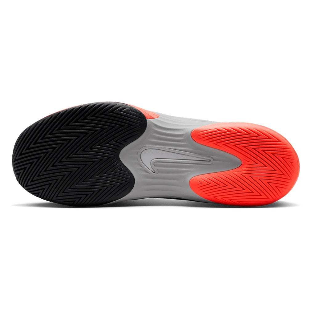 Men's Zoom Vapor 12 Premium Shoes White and Hot Lava