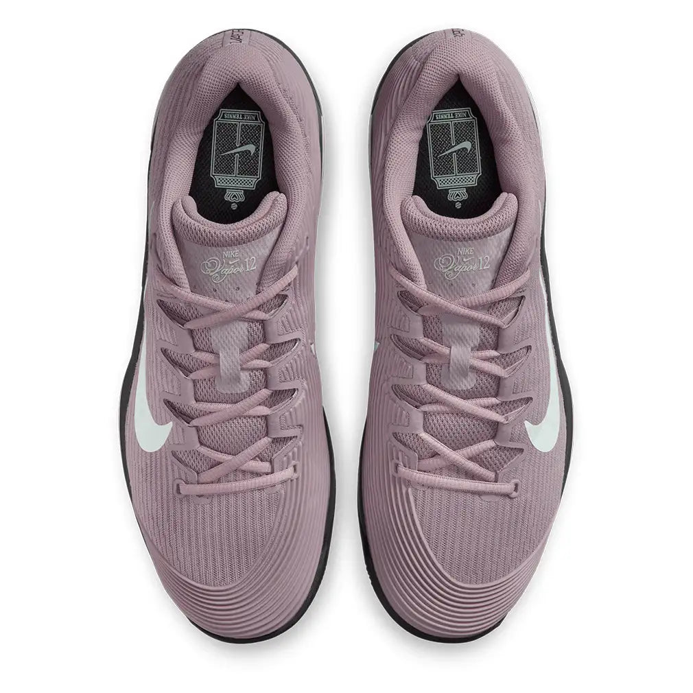 Men's Paris Vapor 12 Premium Court Shoes Lt Violet Ore and Barely Green