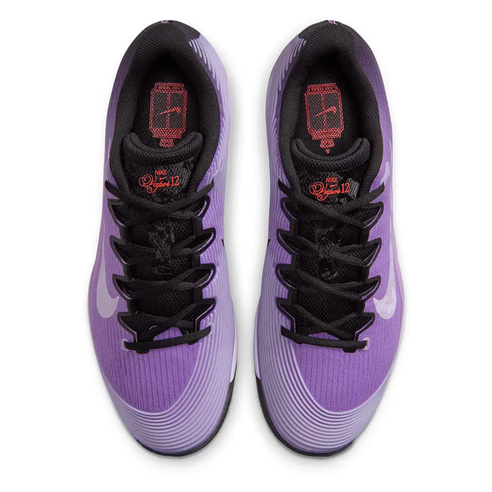 Men's Paris Vapor 12 Premium Court Shoes Bright Violet and Violet Mist