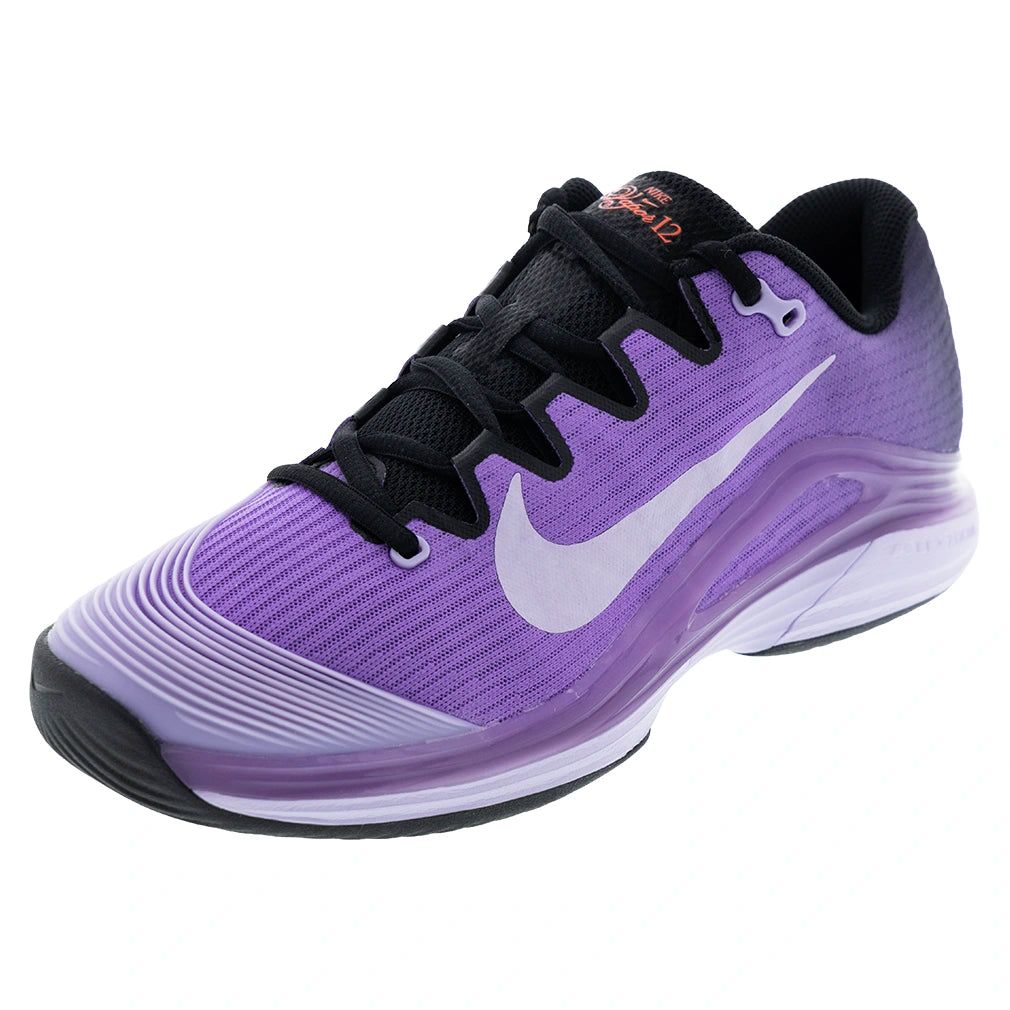 Men's Paris Vapor 12 Premium Court Shoes Bright Violet and Violet Mist