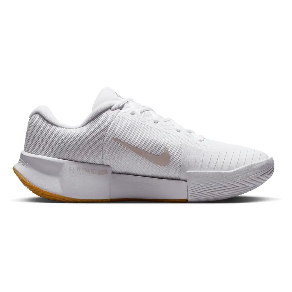 Women's GP Challenge Pro Shoes White and Lt Orewood Brown