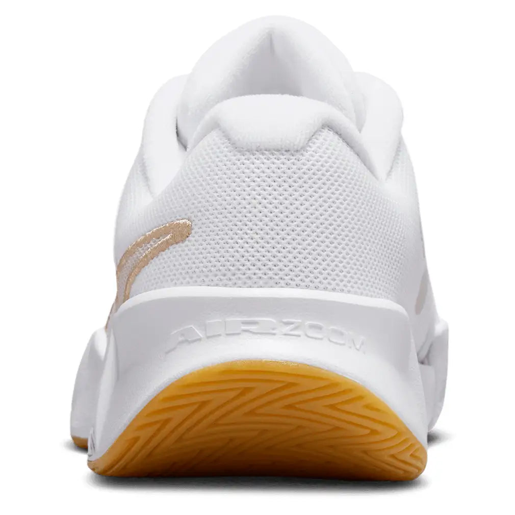 Women's GP Challenge Pro Shoes White and Lt Orewood Brown