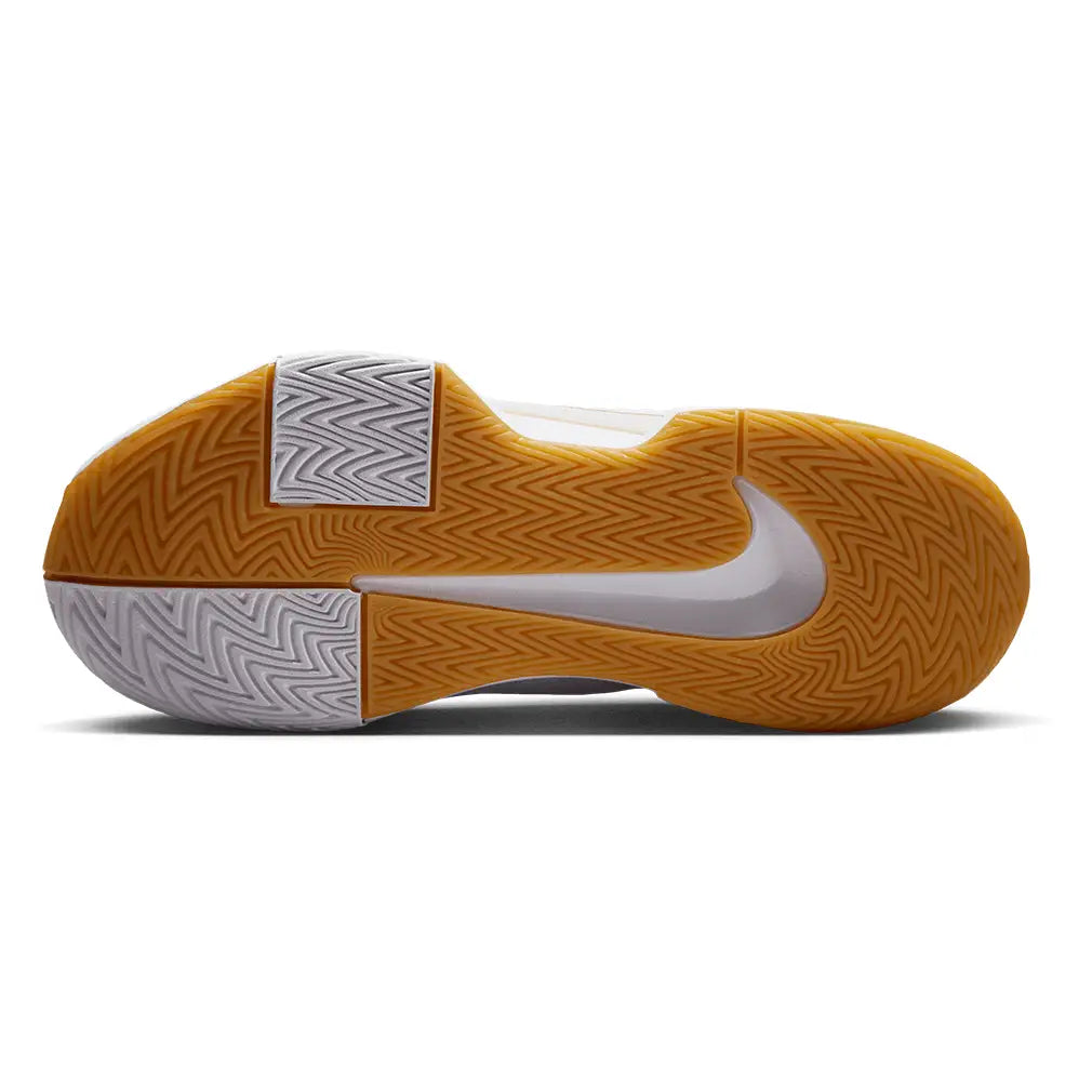 Women's GP Challenge Pro Shoes White and Lt Orewood Brown