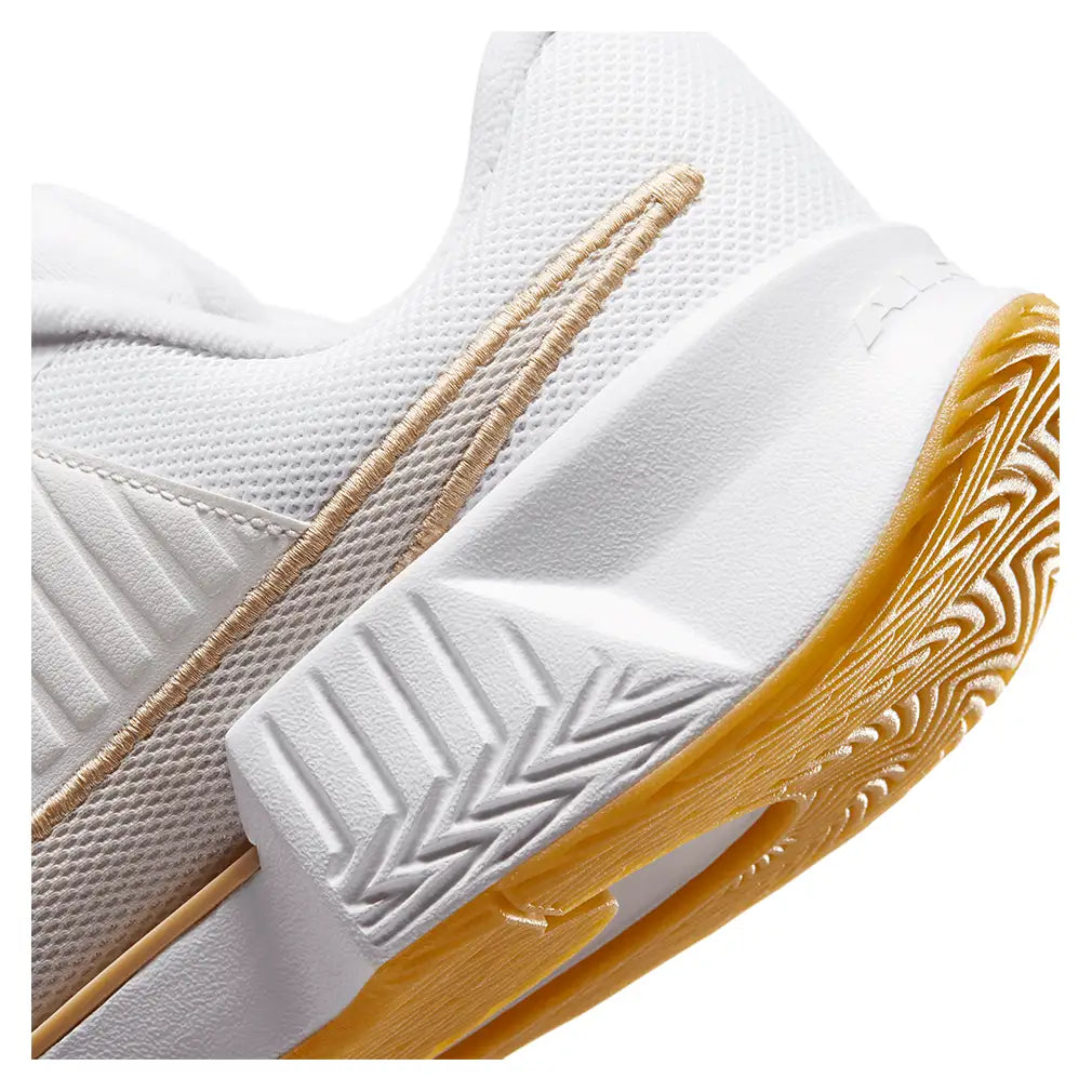 Women's GP Challenge Pro Shoes White and Lt Orewood Brown