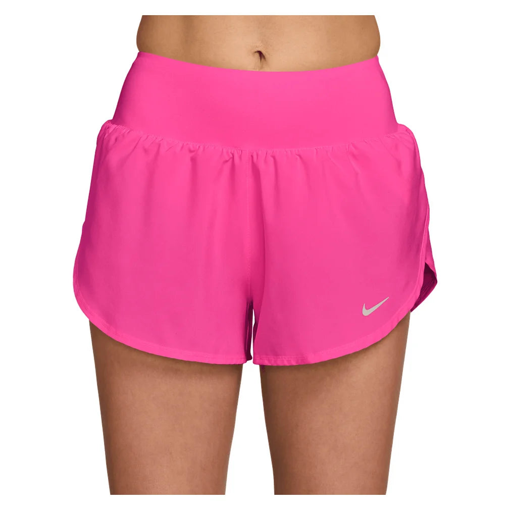Women's Dri-FIT Tempo Flow Mid-Rise Running Shorts, Nike, 645 Hyper Pink, Pickleball Express, IB7849-H26-645-HYPER-PINK-1