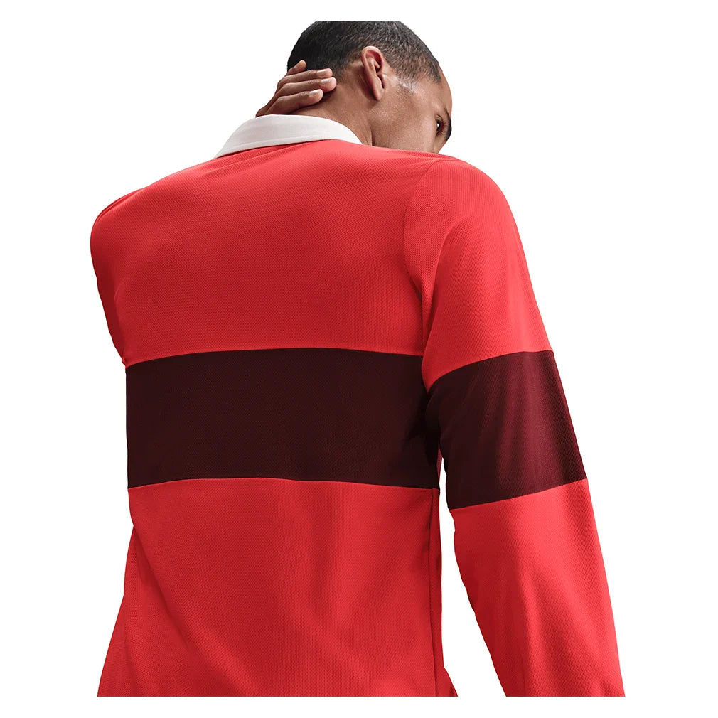 Men's Paris Court Dri-FIT Advantage Slam Long Sleeve Polo