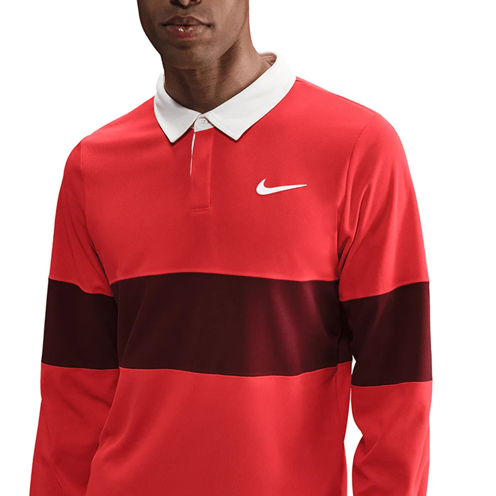 Men's Paris Court Dri-FIT Advantage Slam Long Sleeve Polo