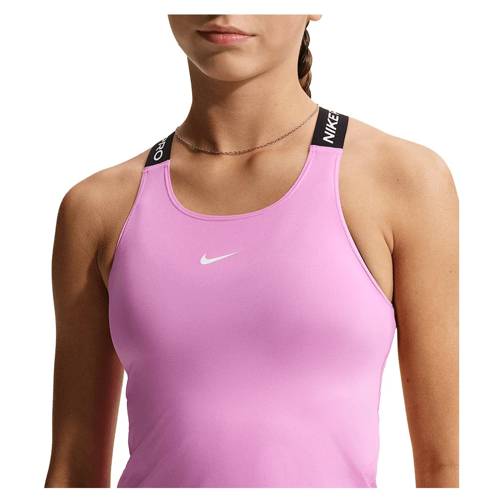 Girls' Pro Dri-FIT Training Tank-Apparel-Nike-IF1747-503_3-Tennis Express