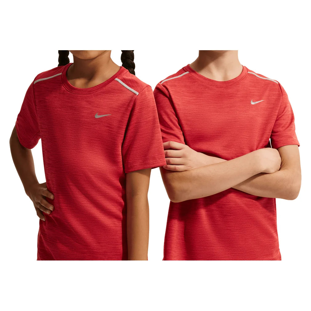 Boys' Dri-FIT Miler Short Sleeve Training Top, Nike, Pickleball Express, IF2425-H26-3
